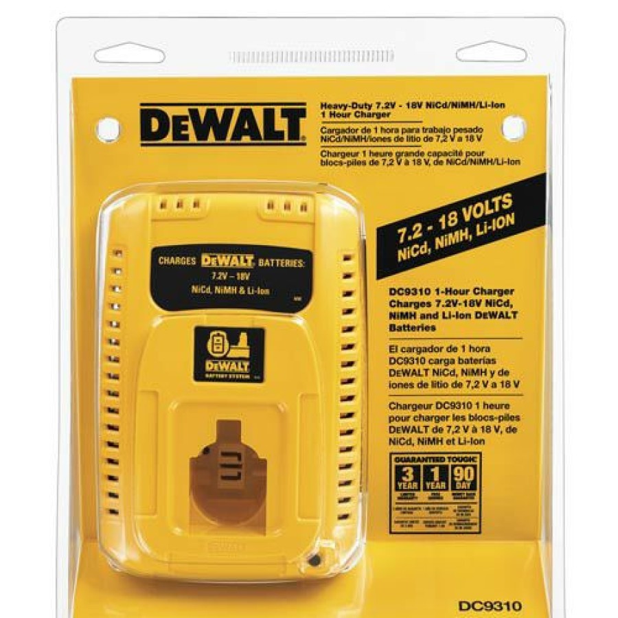 Power Tools * | Dewalt Dc9310 7.2V 18V Multi-Voltage Charger