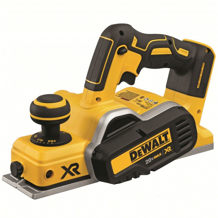 Power Tools * | Dewalt Dcp580B 20V Max Xr Brushless Lithium-Ion 3-1/4 In. Cordless Planer (Tool Only)