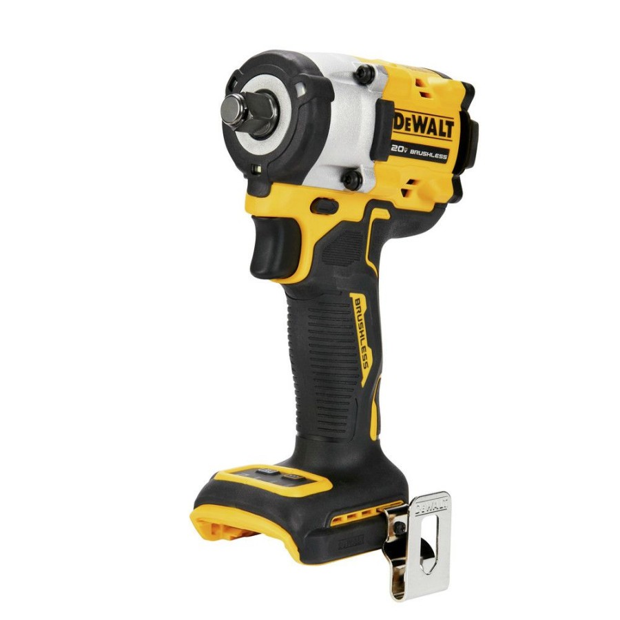 Power Tools * | Dewalt Dcf921B Atomic 20V Max Brushless Lithium-Ion 1/2 In. Cordless Impact Wrench With Hog Ring Anvil (Tool Only)