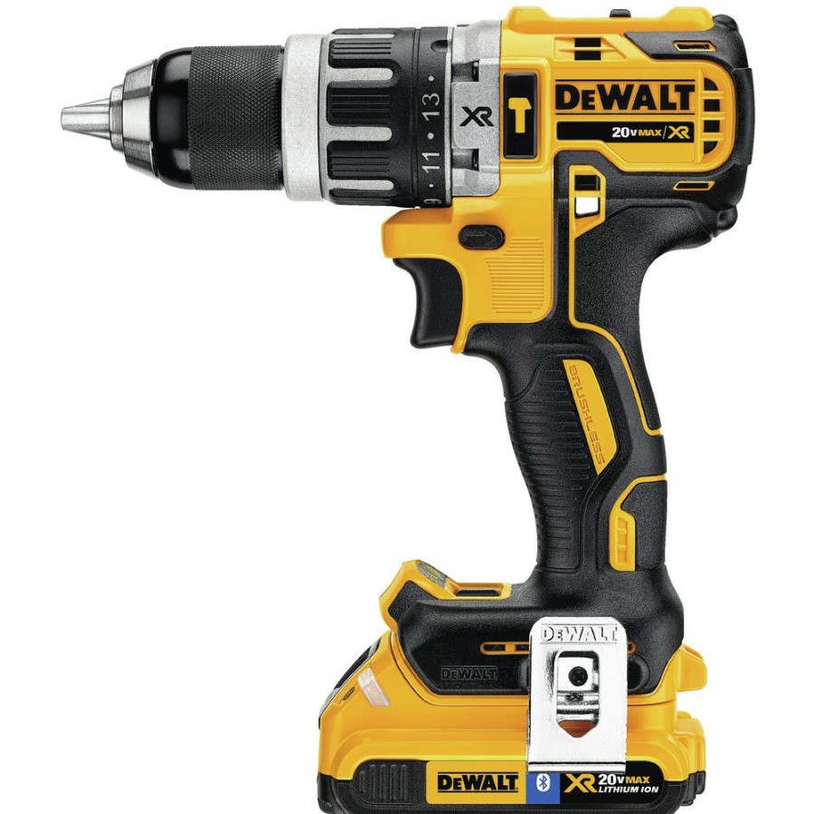 Power Tools * | Dewalt Dck287D2 20V Max Xr 2.0 Ah Cordless Lithium-Ion Brushless Hammer Drill & Impact Driver Combo Kit