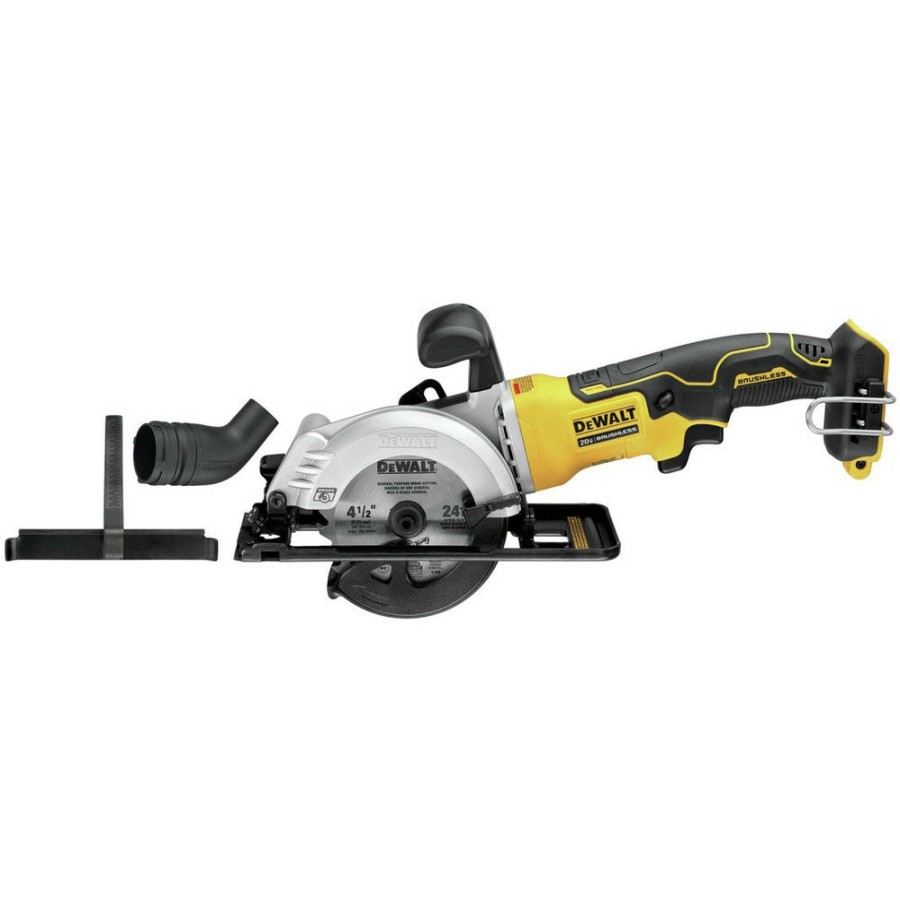 Power Tools * | Dewalt Dcs571B Atomic 20V Max Brushless 4-1/2 In. Circular Saw (Tool Only)