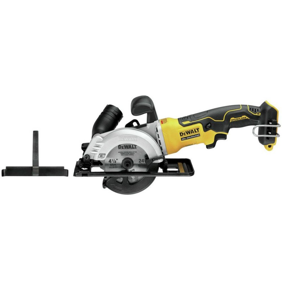 Power Tools * | Dewalt Dcs571B Atomic 20V Max Brushless 4-1/2 In. Circular Saw (Tool Only)