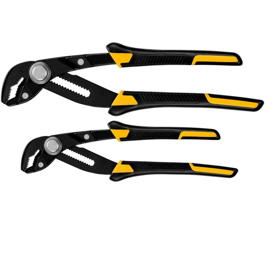 Hand Tools * | Dewalt Dwht70486 8 In. And 10 In. Pushlock Plier (2-Pack)