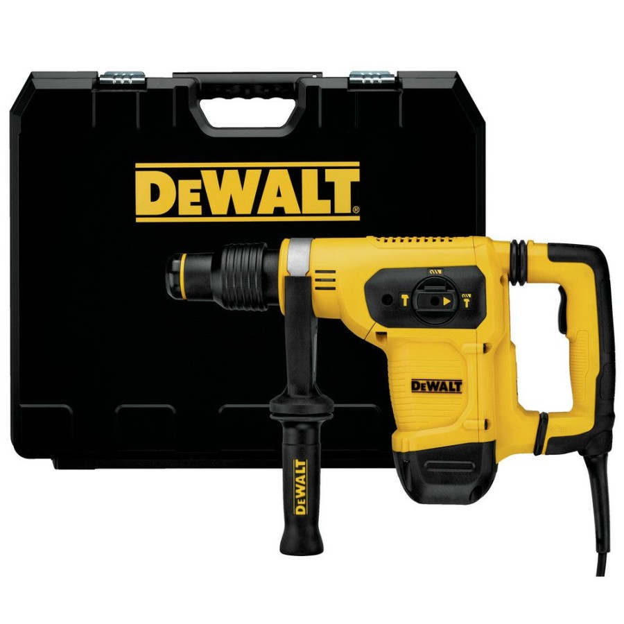 Power Tools * | Dewalt D25481K 10.5 Amp Sds Max 40Mm 1-9/16 In. Combination Hammer Kit