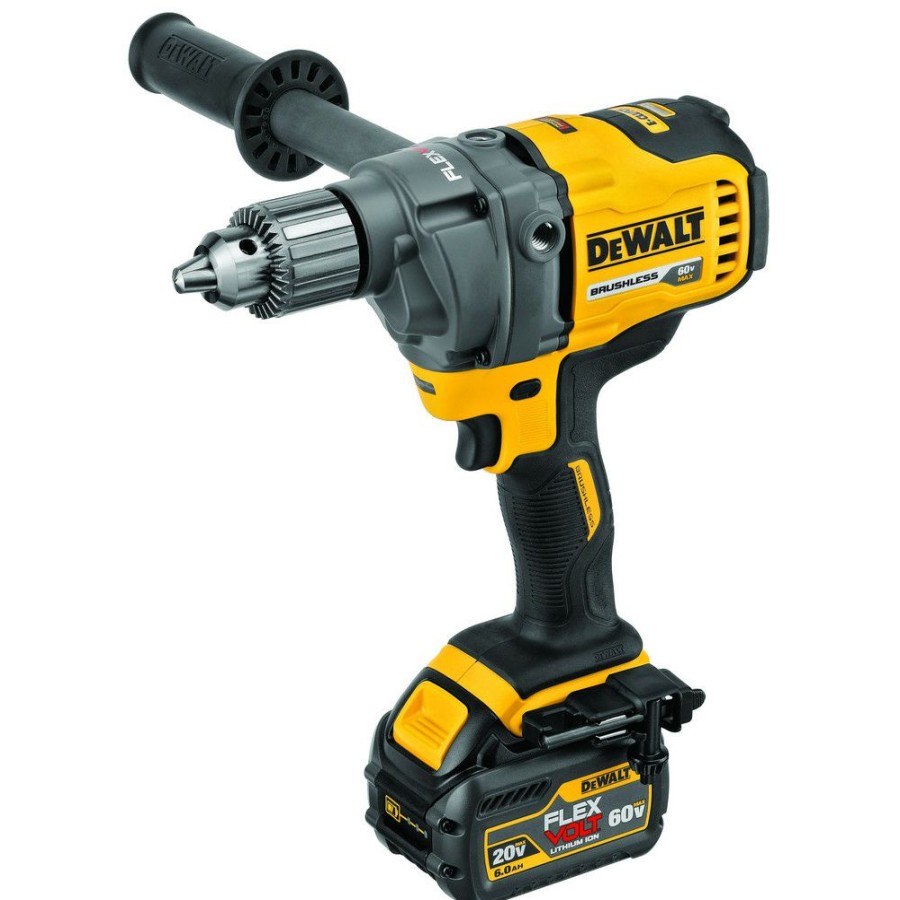 Power Tools * | Dewalt Dcd130T1 Flexvolt 60V Max Lithium-Ion 1/2 In. Cordless Mixer/Drill Kit With E-Clutch System (6 Ah)