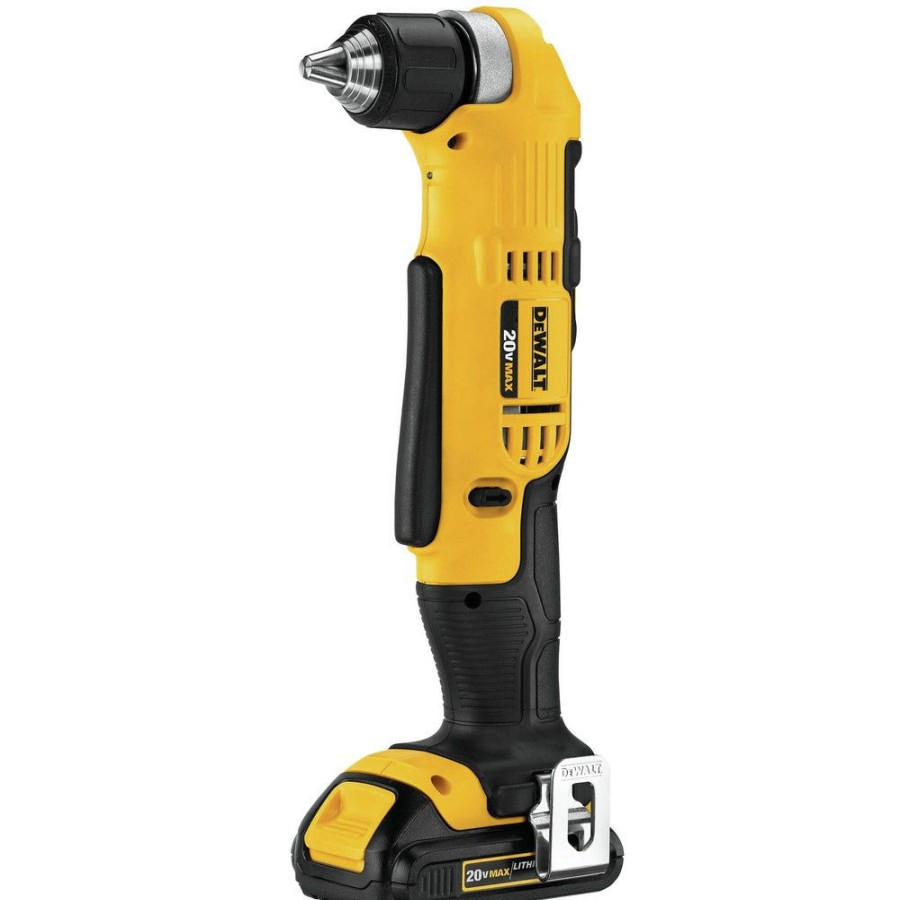 Power Tools * | Dewalt Dcd740C1 20V Max Lithium-Ion Compact 3/8 In. Cordless Right Angle Drill Kit (1.5 Ah)