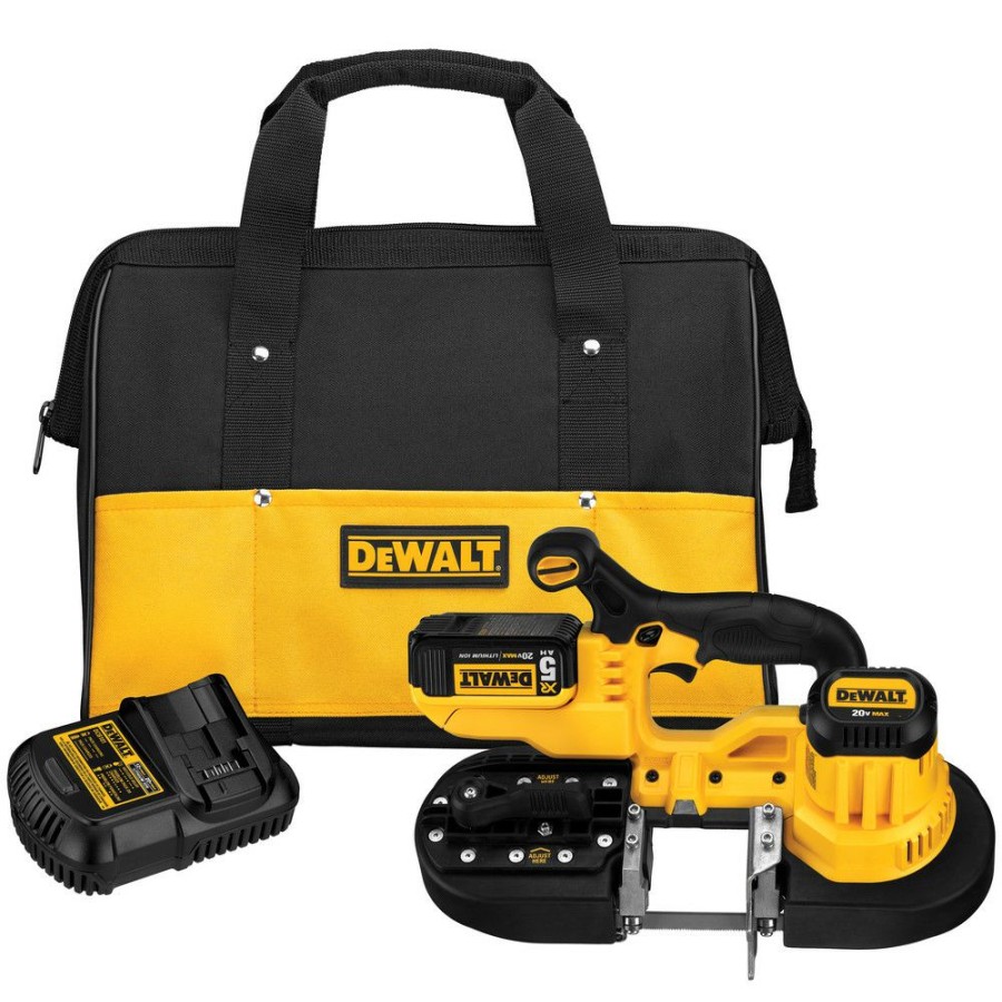 Power Tools * | Dewalt Dcs371P1 20V Max Cordless Lithium-Ion Band Saw Kit