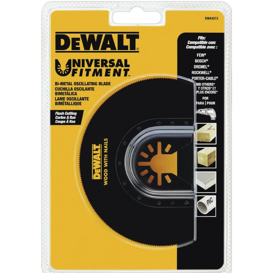 Power Tools * | Dewalt Dwa4212 Oscillating Tool Flush Cut Blade