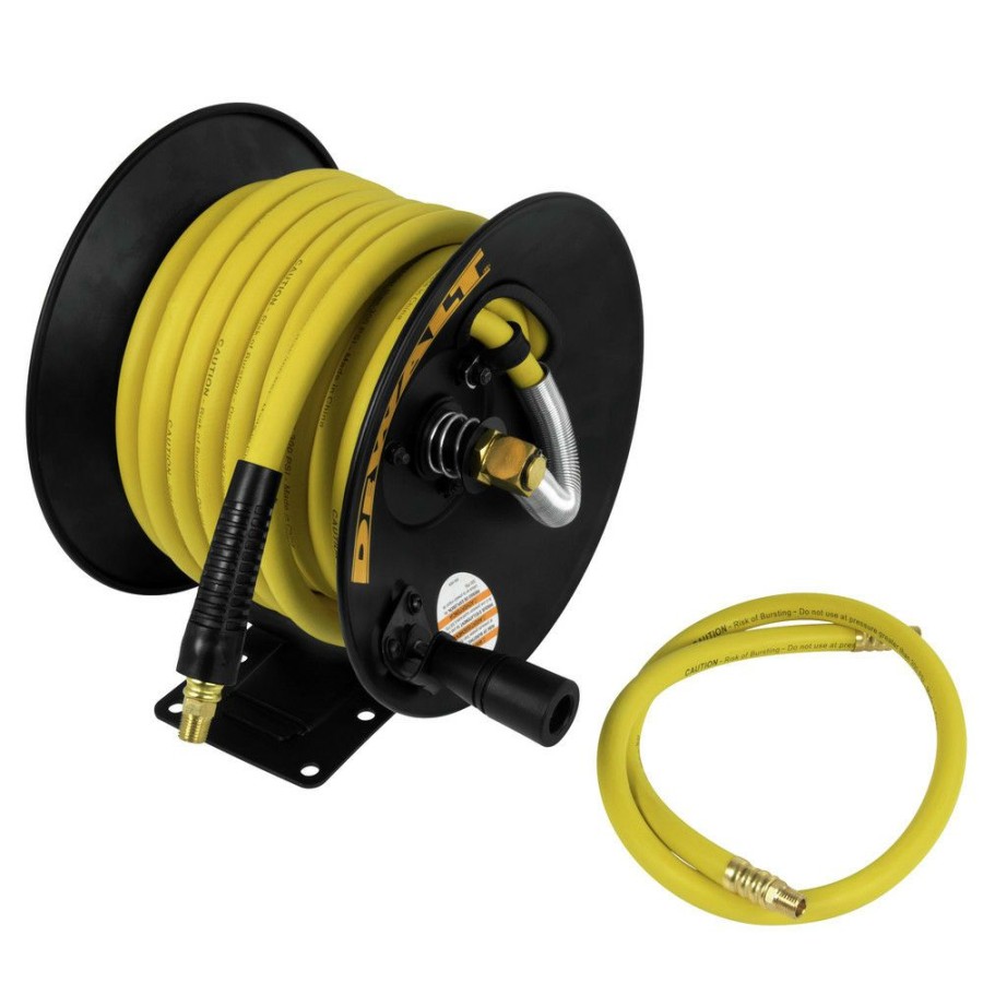 Air Tools And Equipment * | Dewalt Dxcm0240348 3/8 In. X 50 Ft. Manual Air Hose Reel