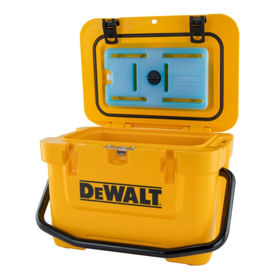 Outdoor * | Dewalt Dxc1001 10 Quart Roto-Molded Lunchbox Cooler/ 10 Quart Ice Pack Cooler Combo