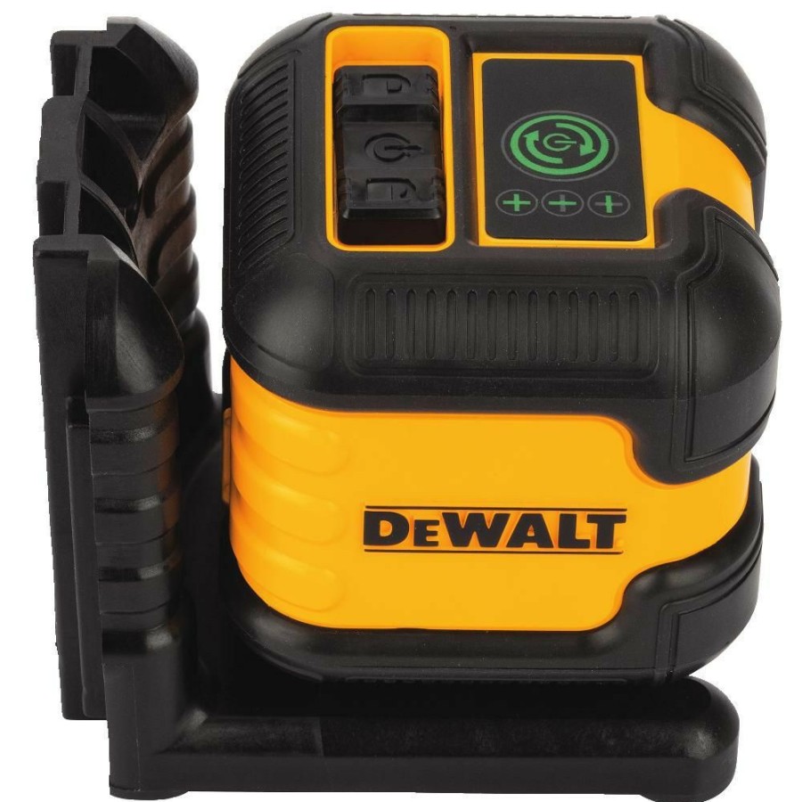 Hand Tools * | Dewalt Dw08802Cg Green Cross Line Laser Level (Tool Only)