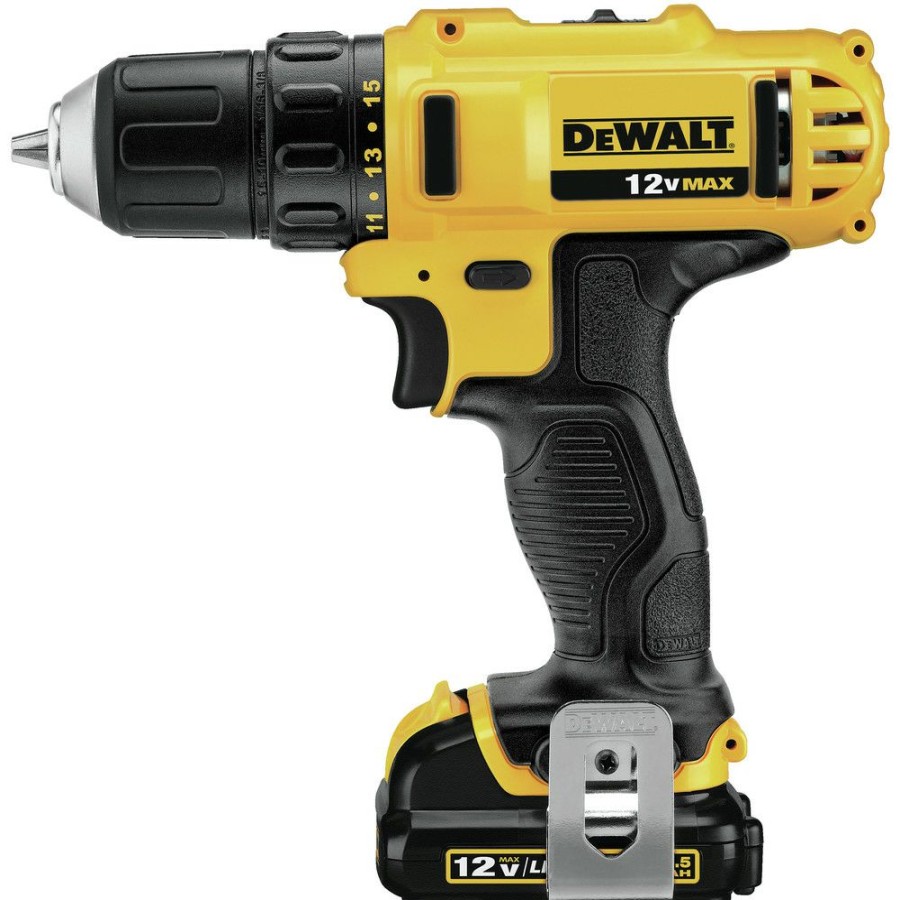 Power Tools * | Dewalt Dcd710S2 12V Max Lithium-Ion 3/8 In. Cordless Drill Driver Kit With Keyless Chuck (1.5 Ah)