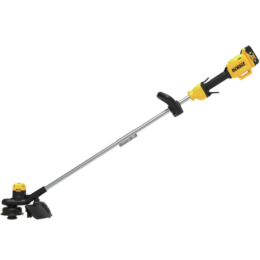 Outdoor Tools And Equipment * | Dewalt Dcst925M1 20V Max 13 In. String Trimmer With Charger And 4.0 Ah Battery