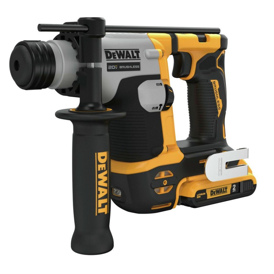 Power Tools * | Dewalt Dch172D2 20V Max Atomic Brushless Lithium-Ion 5/8 In. Cordless Sds Plus Rotary Hammer Kit With 2 Batteries (2 Ah)