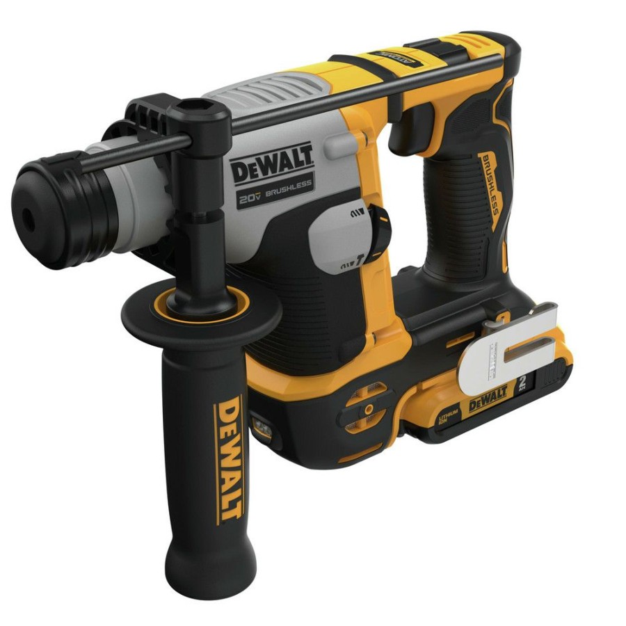 Power Tools * | Dewalt Dch172D2 20V Max Atomic Brushless Lithium-Ion 5/8 In. Cordless Sds Plus Rotary Hammer Kit With 2 Batteries (2 Ah)