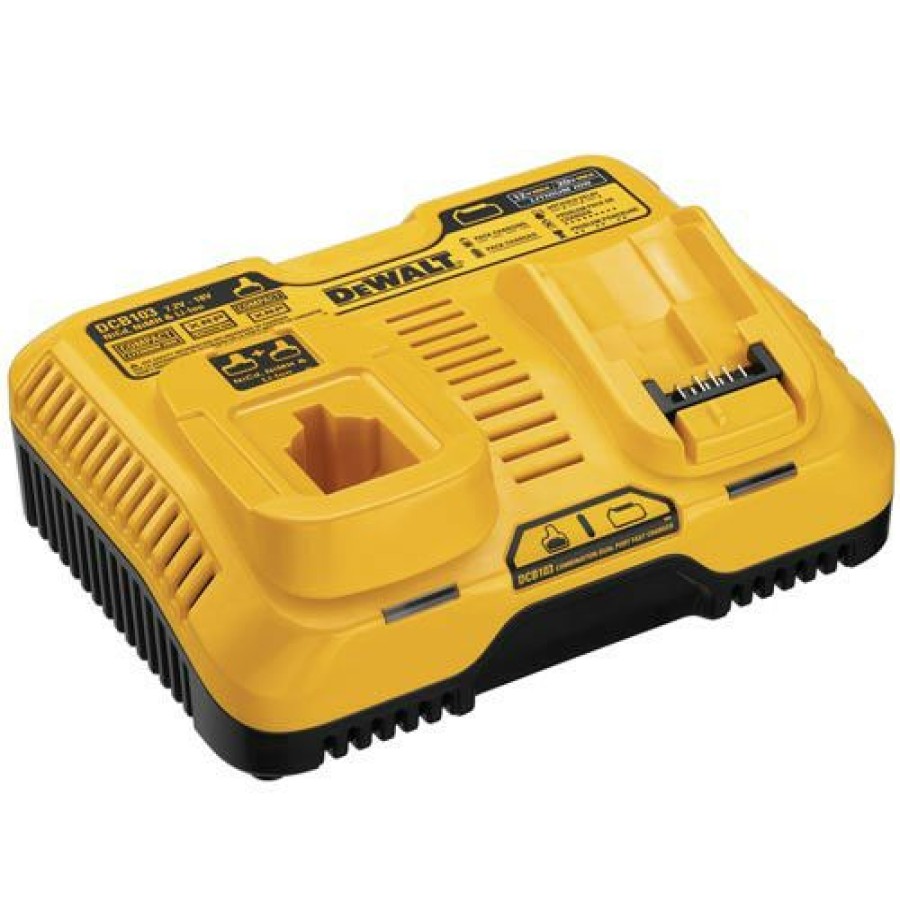 Power Tools * | Dewalt Dcb103 7.2V 20V Max Multi-Voltage Dual Port Charger