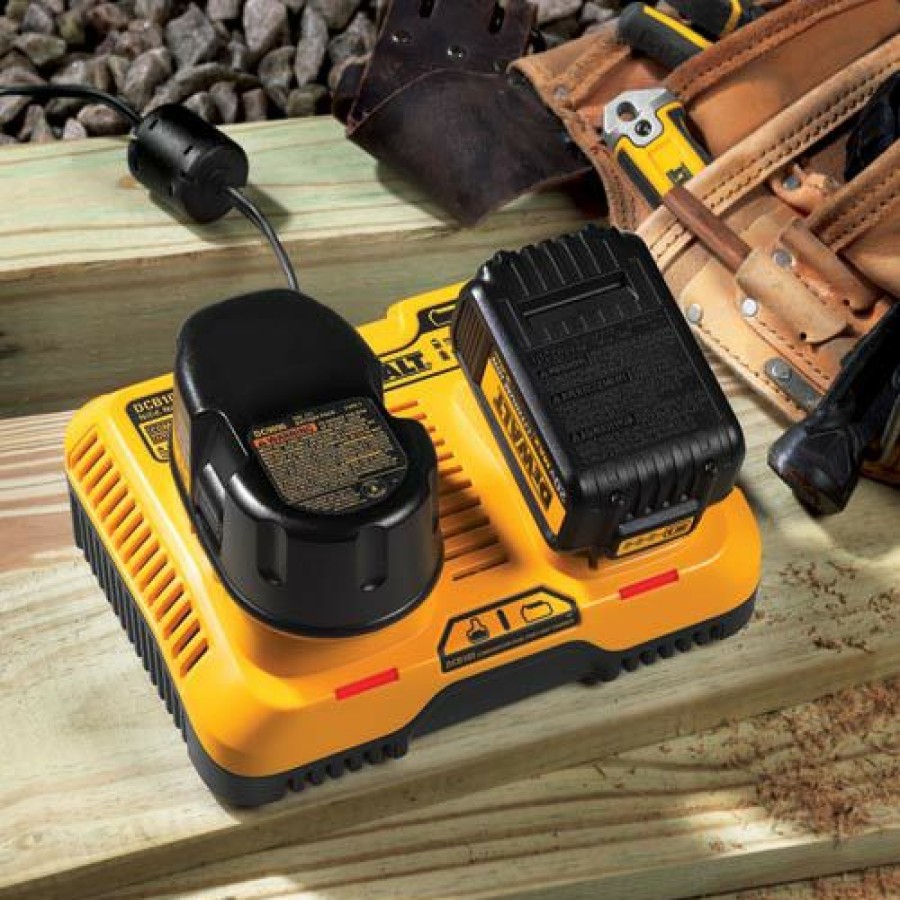 Power Tools * | Dewalt Dcb103 7.2V 20V Max Multi-Voltage Dual Port Charger