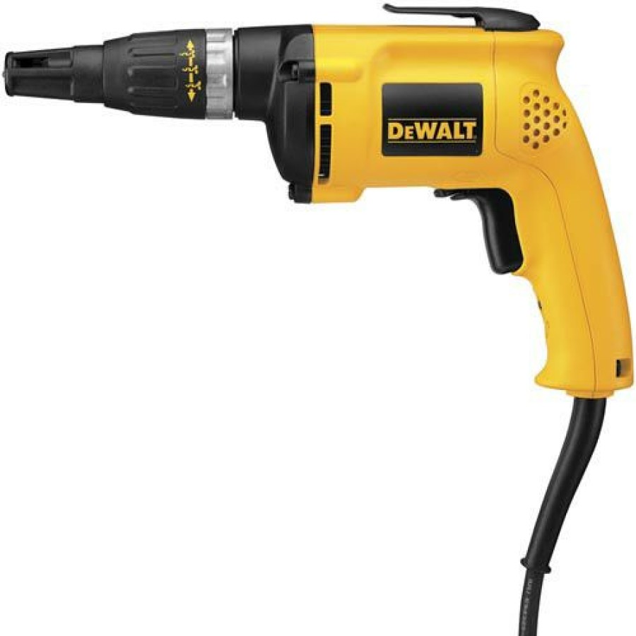 Power Tools * | Dewalt Dw255 6.0 Amp 0 5,300 Rpm Vsr Drywall Screwdriver