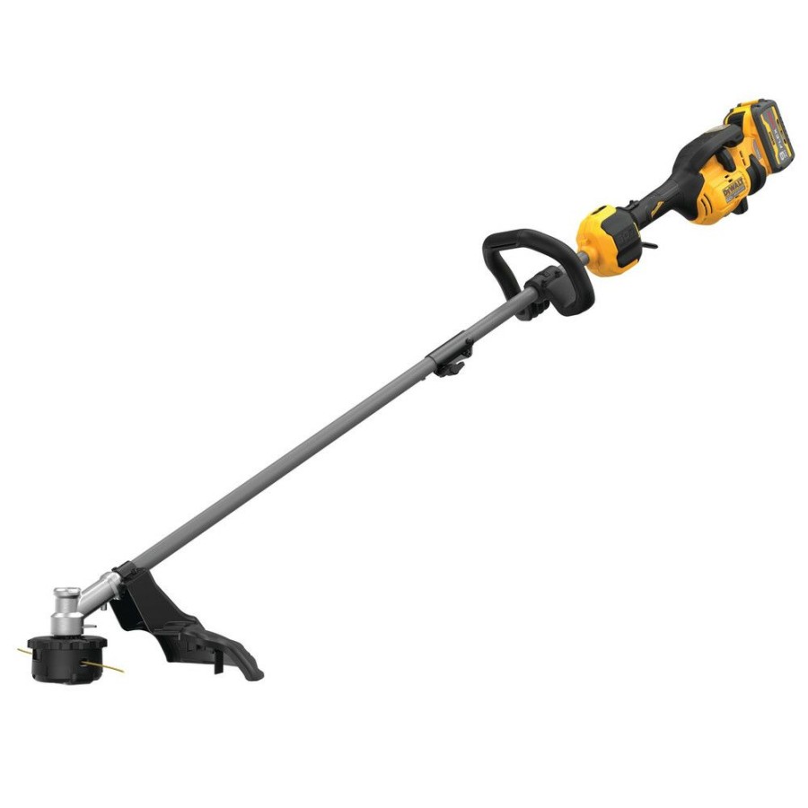 Outdoor Tools And Equipment * | Dewalt Dcst972X1 60V Max Brushless Lithium-Ion 17 In. Cordless Attachment Capable String Trimmer Kit (3 Ah)