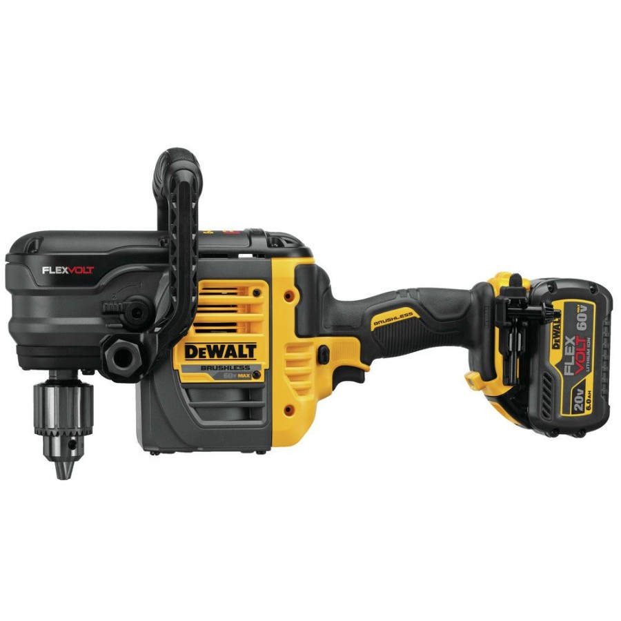 Power Tools * | Dewalt Dcd460T1 Flexvolt 60V Max Lithium-Ion Variable Speed 1/2 In. Cordless Stud And Joist Drill Kit With (1) 6 Ah Battery