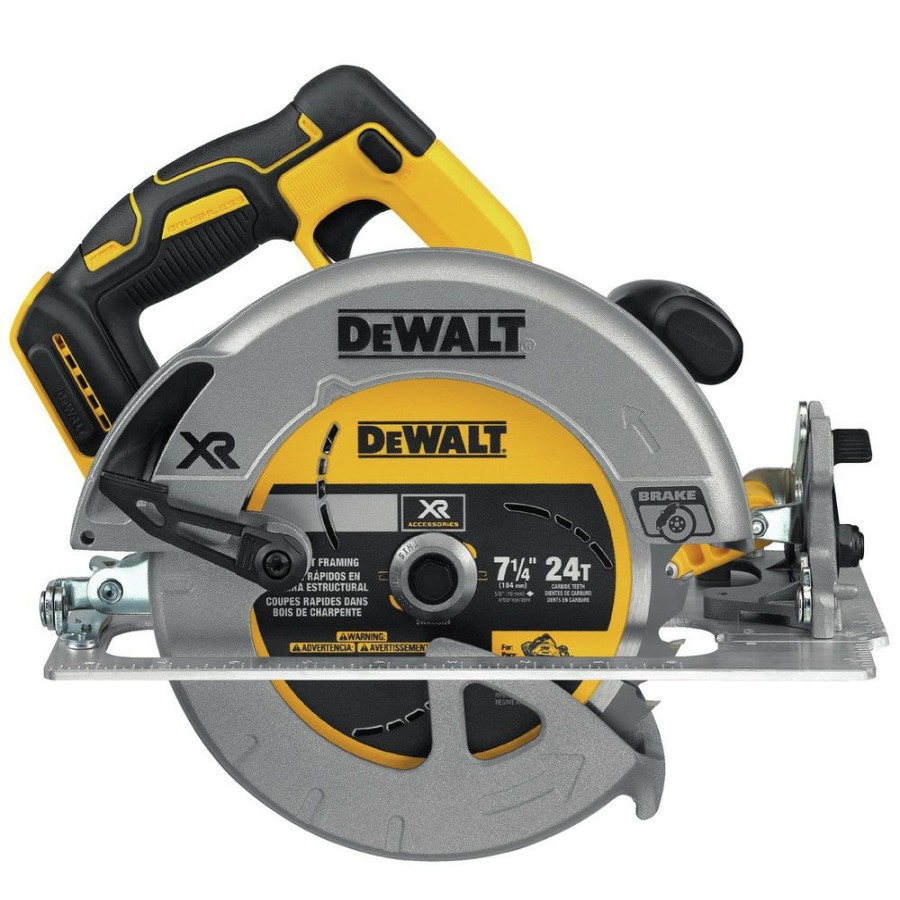 Power Tools * | Dewalt Dcs570B 20V Max Li-Ion 7-1/4 In. Cordless Circular Saw (Tool Only)