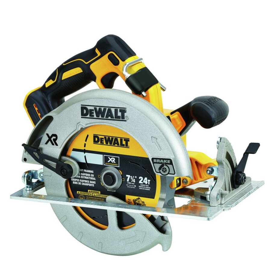 Power Tools * | Dewalt Dcs570B 20V Max Li-Ion 7-1/4 In. Cordless Circular Saw (Tool Only)