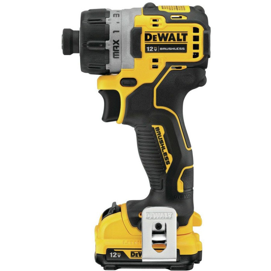 Power Tools * | Dewalt Dcf601F2 Xtreme 12V Max Brushless Lithium-Ion 1/4 In. Cordless Screwdriver Kit (2 Ah)