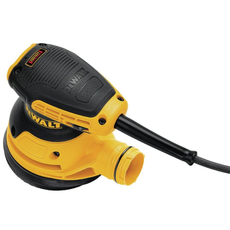 Power Tools * | Dewalt Dwe6423K 5 In. Variable Speed Random Orbital Sander With H&L Pad And Bag