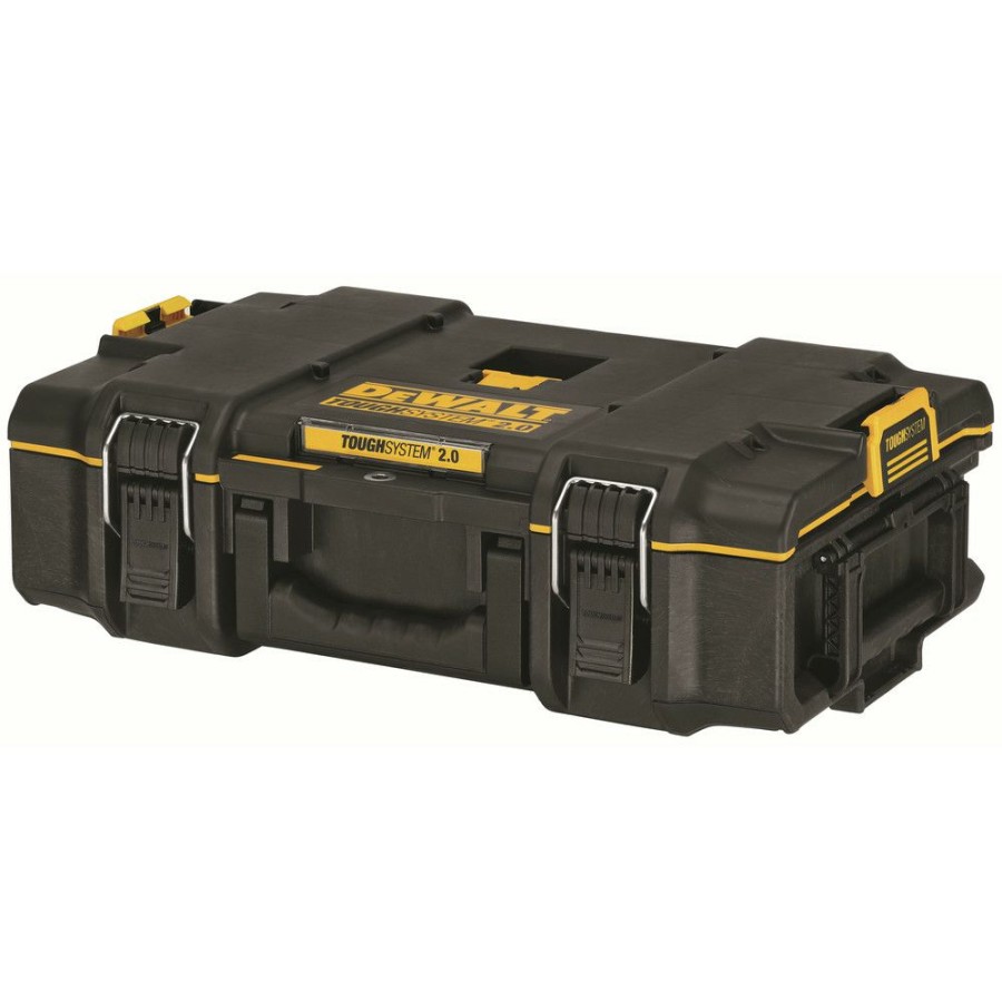 Tool Storage * | Dewalt Dwst08165 14-3/4 In. X 14-3/4 In. X 7 In. Toughsystem 2.0 Tool Box Black