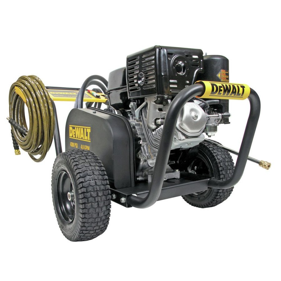 Outdoor Tools And Equipment * | Dewalt 60606 4200 Psi 4.0 Gpm Gas Pressure Washer Powered By Honda