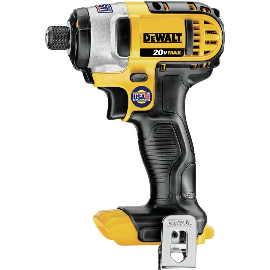 Power Tools * | Dewalt Dcf885B 20V Max Brushed Lithium-Ion 1/4 In. Cordless Impact Driver (Tool Only)