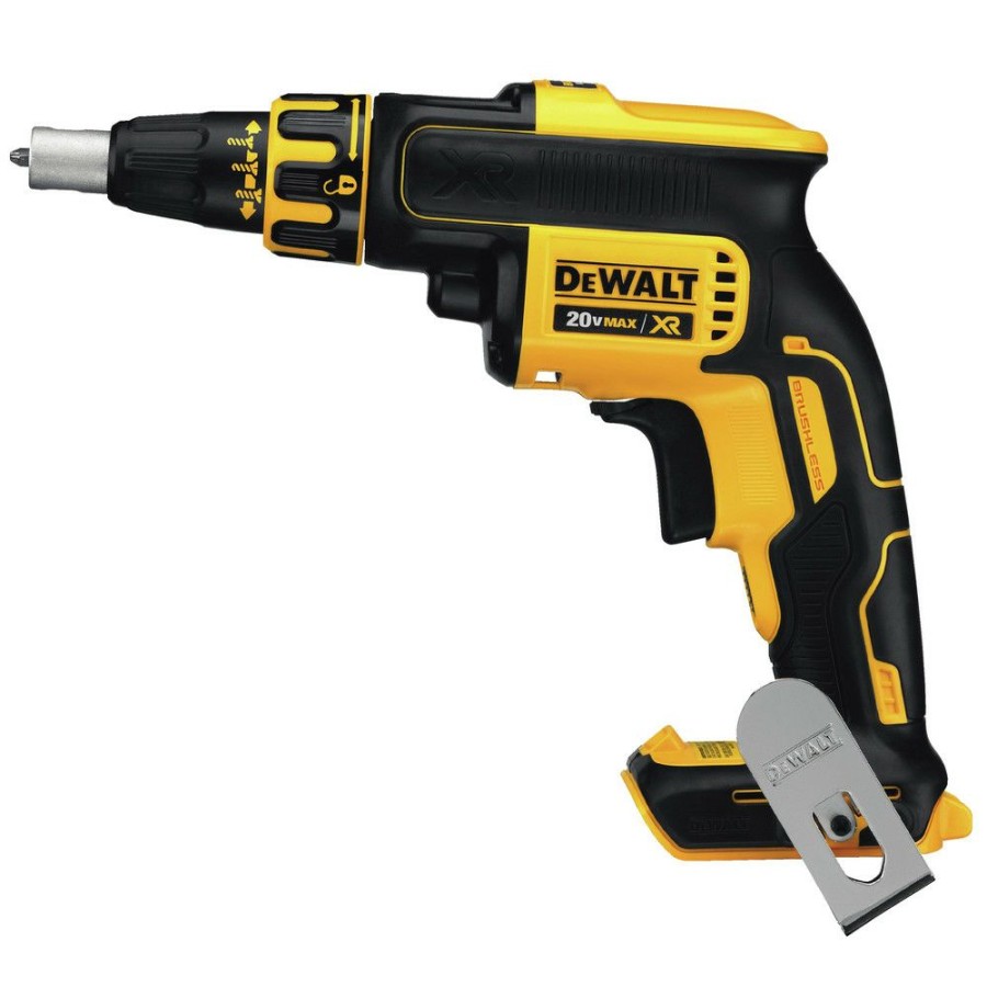 Power Tools * | Dewalt Dck263D2 2-Tool Combo Kit 20V Max Xr Brushless Cordless Drywall Screwgun & Cut-Out Tool Kit With 2 Batteries (2 Ah)