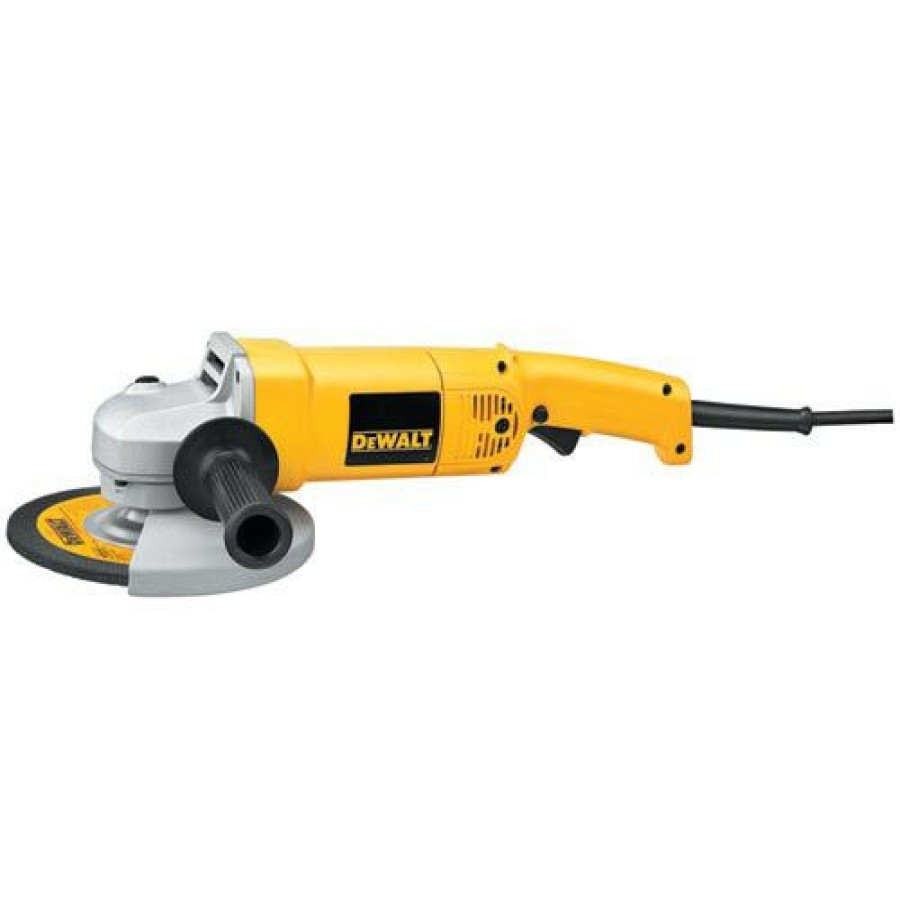 Power Tools * | Dewalt Dw840K 7 In. 8,000 Rpm 13.0 Amp Angle Grinder Kit