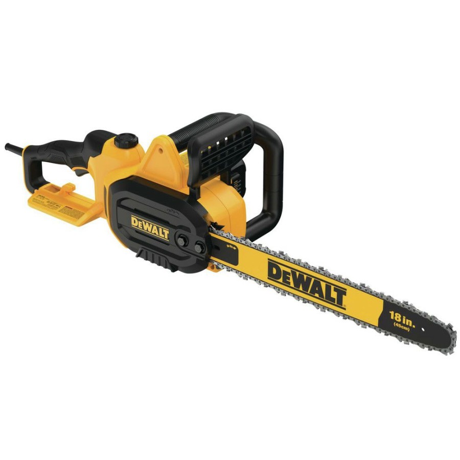 Outdoor Tools And Equipment * | Dewalt Dwcs600 15 Amp Brushless 18 In. Corded Electric Chainsaw