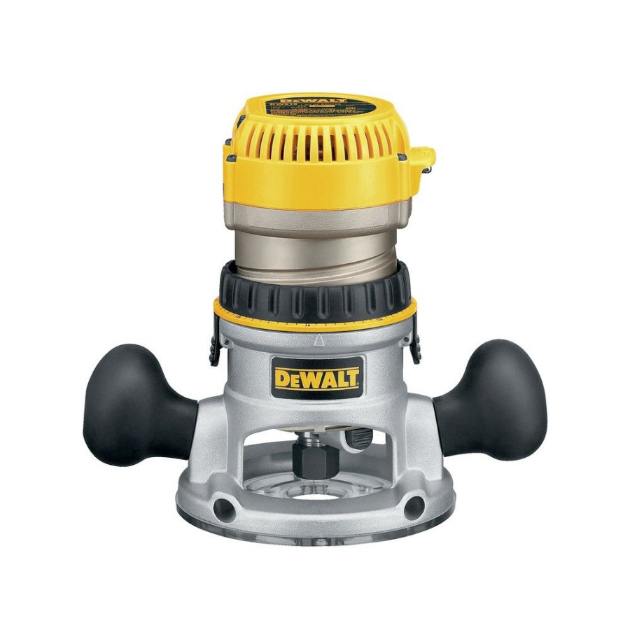 Power Tools * | Dewalt Dw618 2-1/4 Hp Evs Fixed Base Router