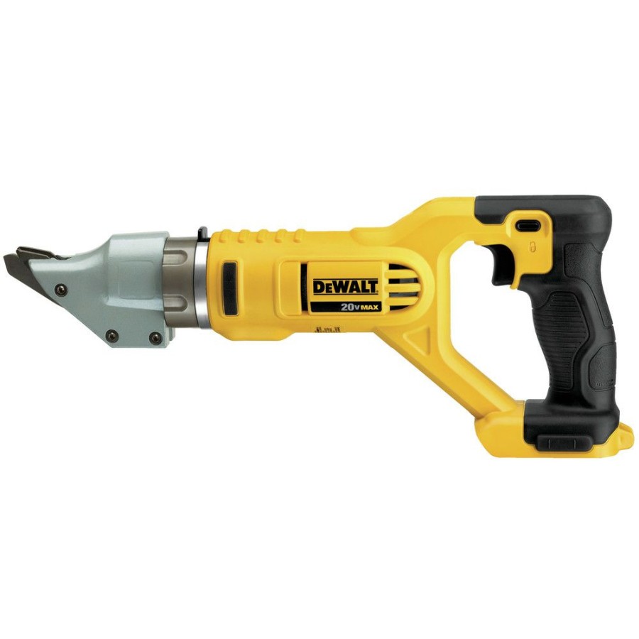 Power Tools * | Dewalt Dcs494B 20V Max 14-Gauge Cordless Lithium-Ion Swivel Head Double Cut Shears (Tool Only)